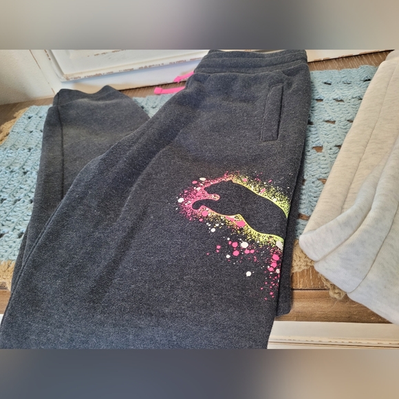 Puma Girl Sweatpants 14-16 Set of 2 - Picture 4 of 9